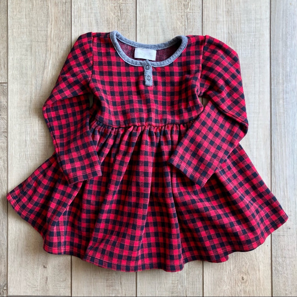 3T Miki Miette Buffalo Plaid Dress